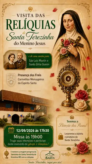 Visita das Relíquias de Santa Teresinha