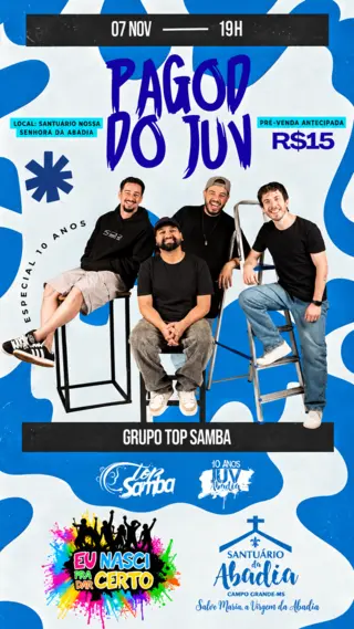 Pagode do Juvenil com Grupo Top Samba