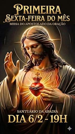 Arte do Apostolado da Oração com Cristo
