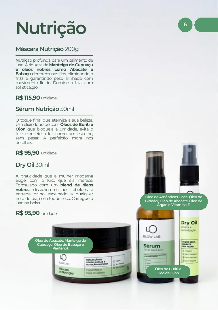 Página 6 do Catálogo BLOW Lab